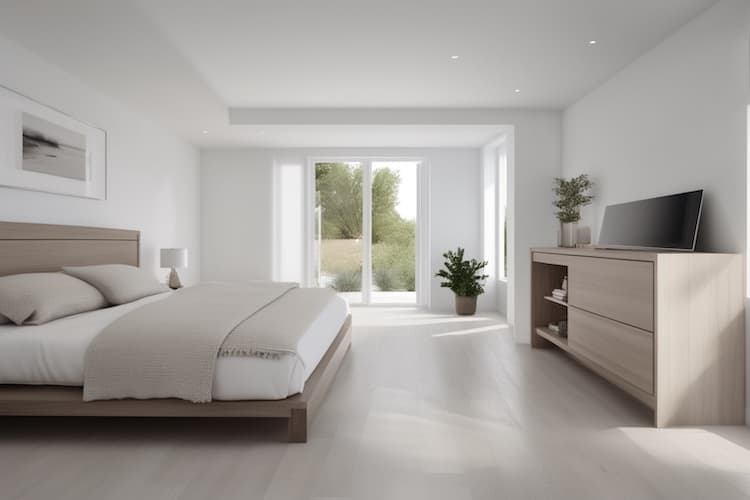 Enhanced photo of the room